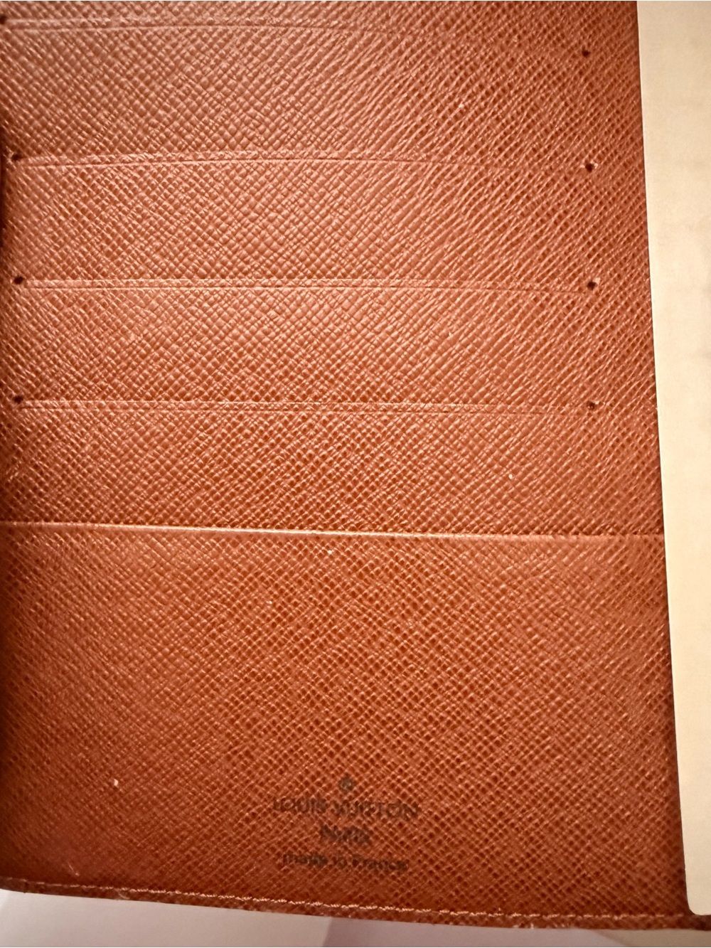 Louis Vuitton Monogram Notebook Agenda Cover in Brown and Tan - Picture 11 of 12